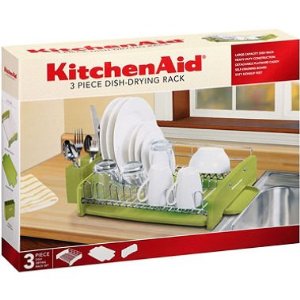 Kitchenaid 3 piece top dish drying rack